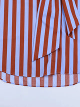 Blusa Listrada com Laço — Estilo Festival & Dia a Dia | Aveluze