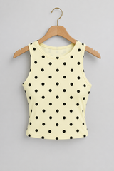 Regata Polka Dot White Cabide — Aveluze