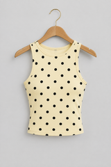 Regata Polka Dot Brown Cabide — Aveluze