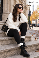 Legging Térmica Black Modelo Europeu — Aveluze