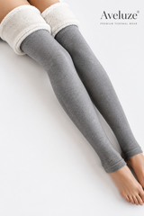 Detalhe Fleece Interior Cinza — Aveluze